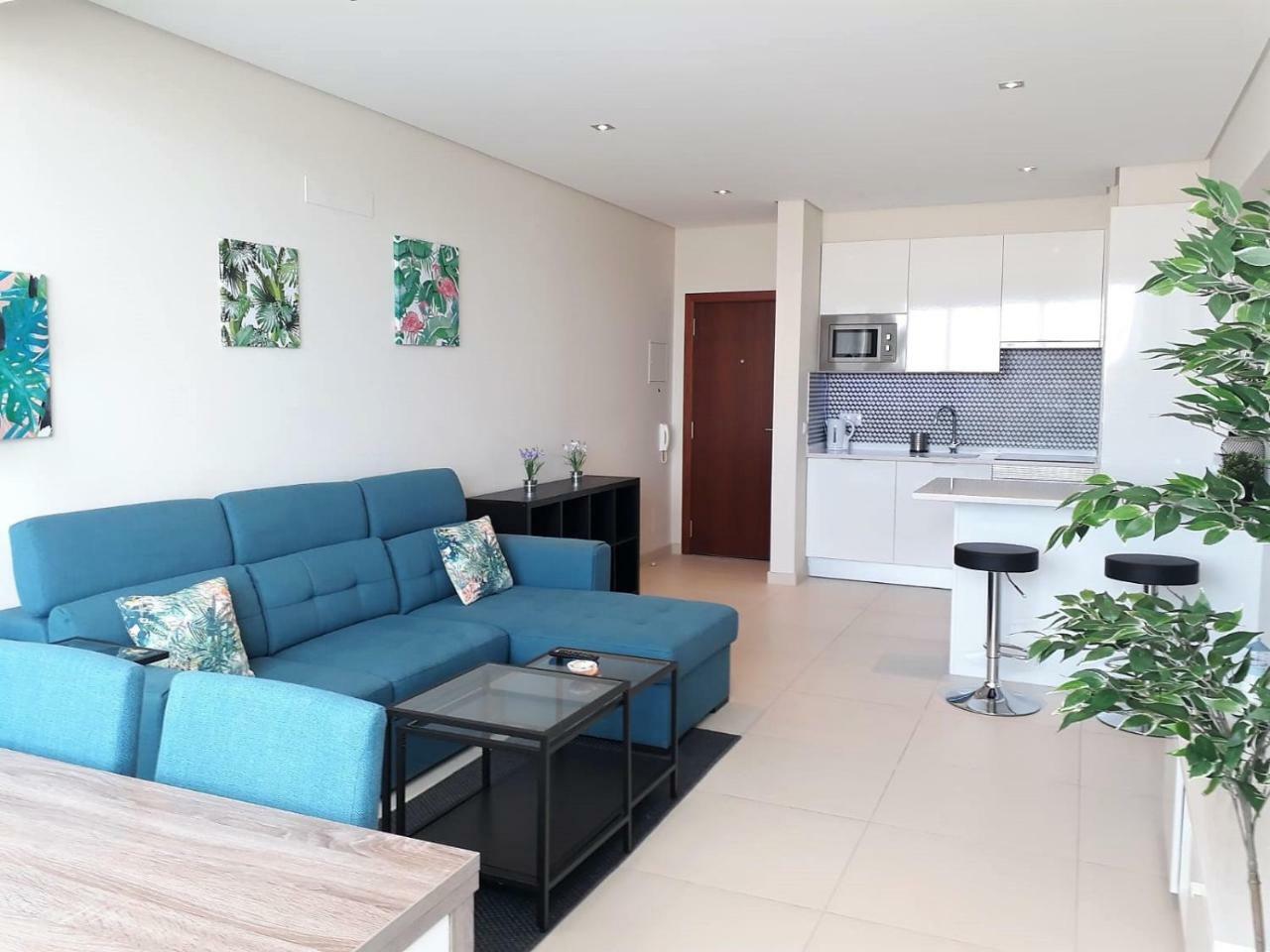 Abmar- Por-Do-Sol, Vista Mar, Remodelado, Wifi, 80Mt Praia Quarteira Εξωτερικό φωτογραφία