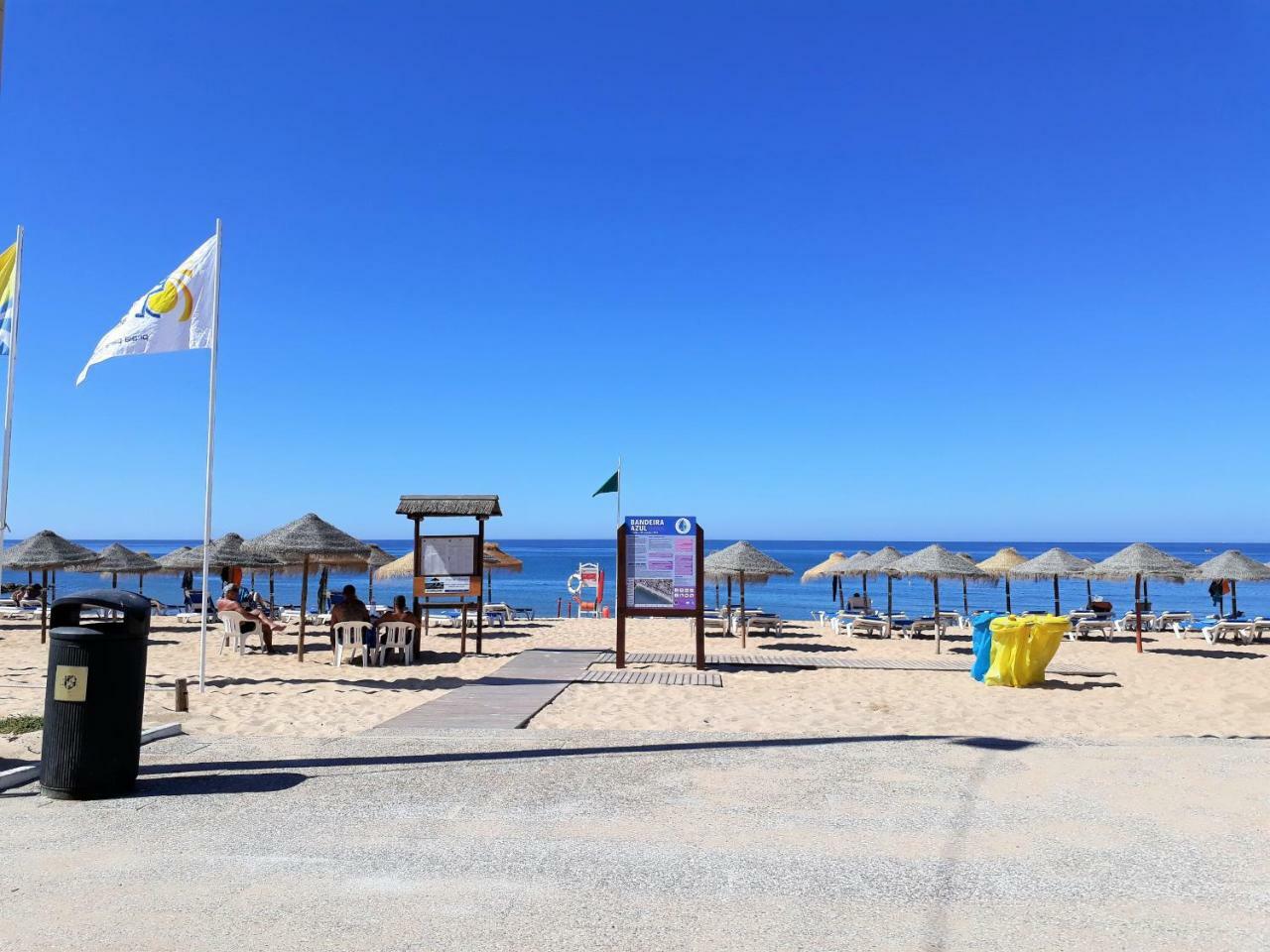 Abmar- Por-Do-Sol, Vista Mar, Remodelado, Wifi, 80Mt Praia Quarteira Εξωτερικό φωτογραφία